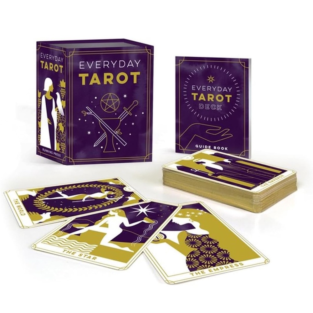Everyday Tarot Mini Deck with Guide Book